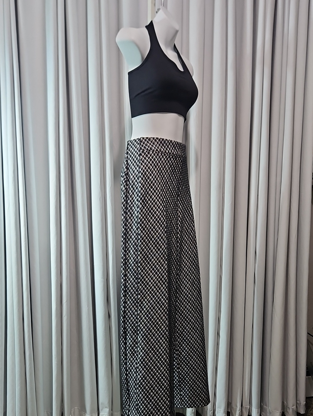 SPANX Smooth PerfectFit Ponte Wide Leg Pants In Jacquard